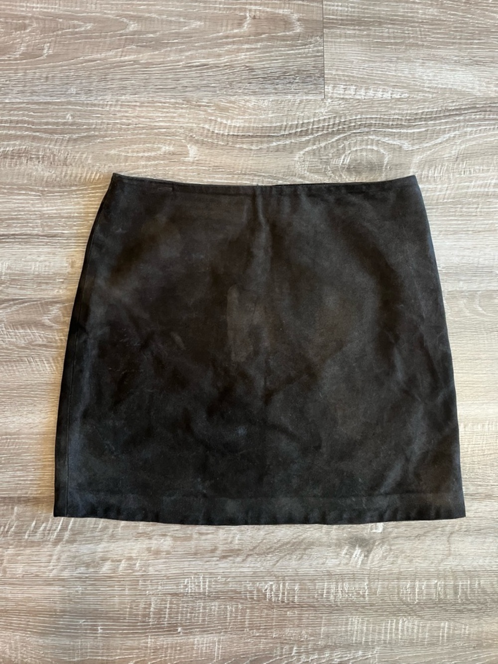 Banana Republic Dark Brown Leather Mini Skirt Women’s Size 8